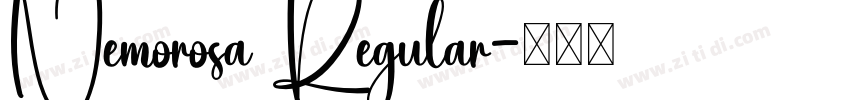 Nemorosa Regular字体转换